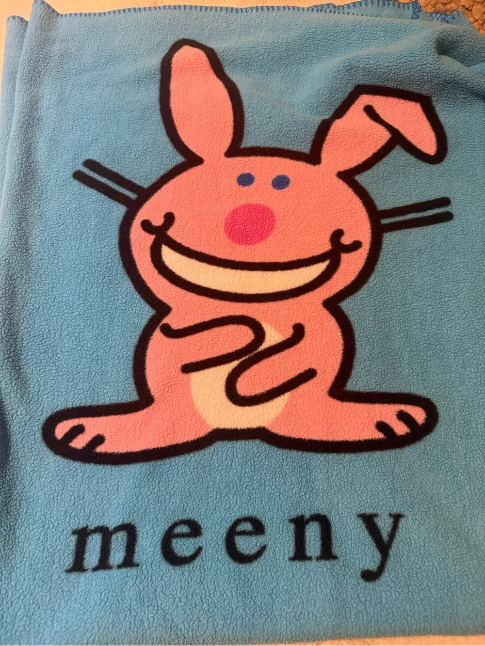 Jim Benton Happy Bunny Collectable Throw